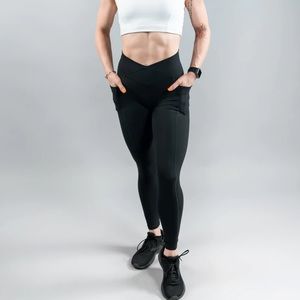 Till You Collapse vortex pocket leggings - Black S